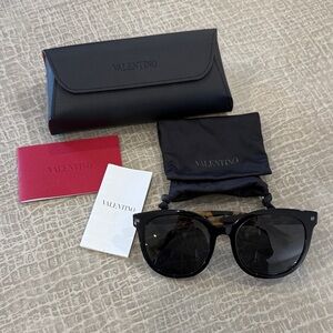 Valentino Black Sunglasses